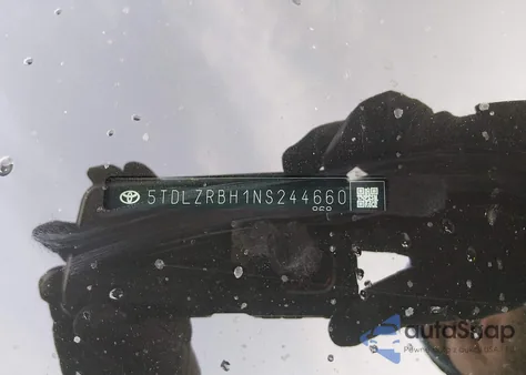 2022 Toyota Highlander Xse from USA, damaged, VIN 5TDLZRBH1NS244660